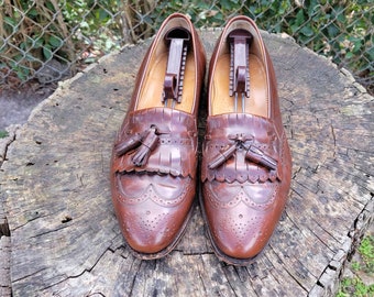JOHNSTON&MURPHY タッセルローファー 黒 OPTIMA 84504 JOHNSTON&MURPHY タッセルローファー 黒 OPTIMA 84504 - メルカリ