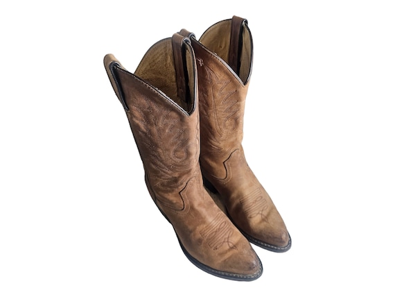 Durango Womens Brown Leather Western Boots RD4112 Size 6 M Etsy