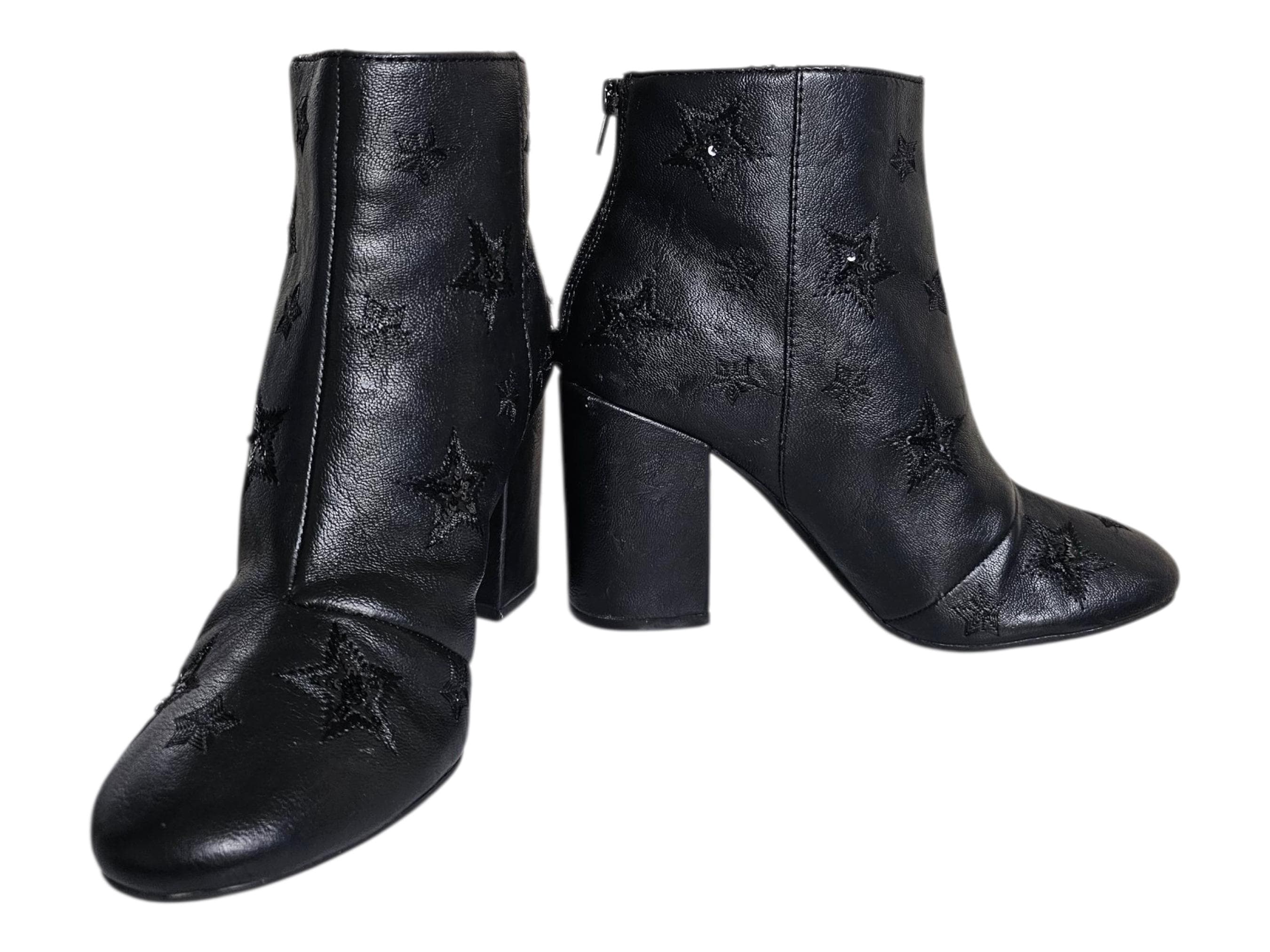 Kenneth Cole Black Leather Ankle Boots Kenneth Cole Reaction Black Ankle Boots | Mercari main image 4