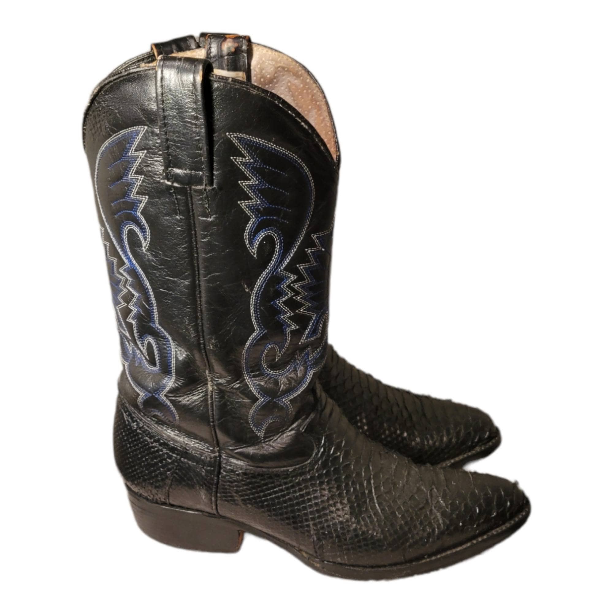 Snakeskin outlet motorcycle boots