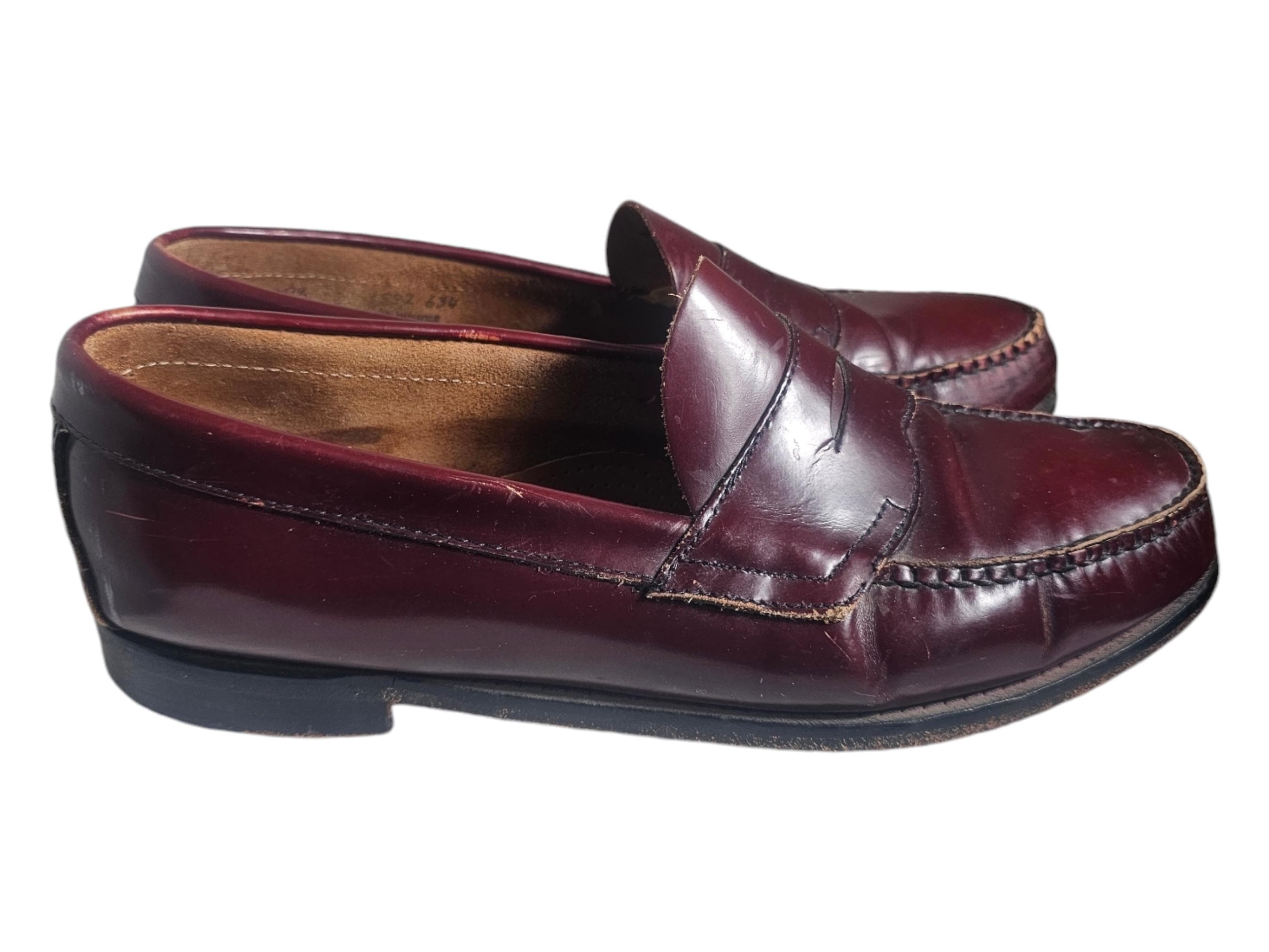 Vintage GH Bass & Co Weejuns Penny Loafers 10.5 EE Shoes USA