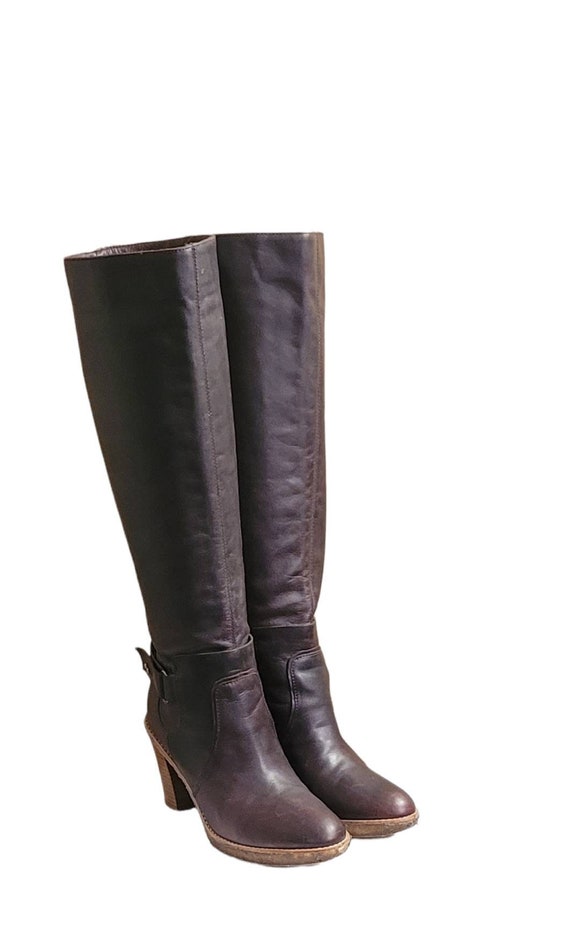 Vintage Michael Kors Tall Pull On Hipster Boots/S… - image 1