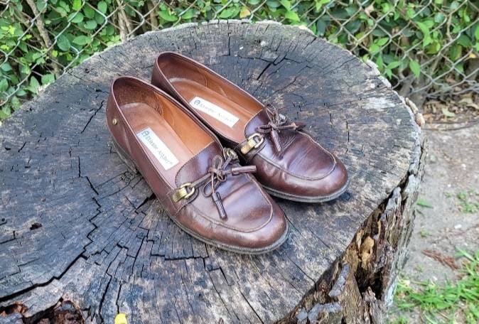 Etienne Aigner Tassel Loafers/genuine Leather Lace up Shoes - Etsy New  Zealand