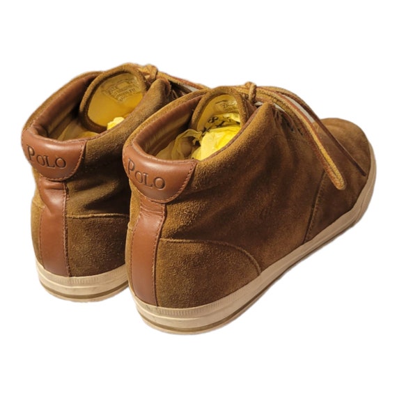 POLO Ralph Lauren Zale Suede High Top Chukka Shoe… - image 8