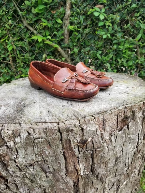 Sz 9 Vintage Cole Haan Country Loafers/Genuine Le… - image 7