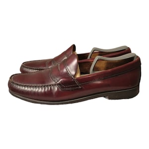 Vintage Weejuns Penny Loafers/genuine Leather Slip on Penny Loafers ...
