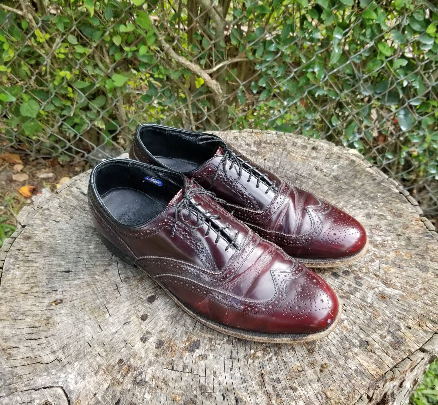 Florsheim Lexington Mens Shoes Burgundy 