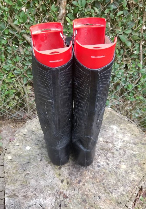 Sz 7.5 Mia Studded Mid Calf Western Style Boots - image 8