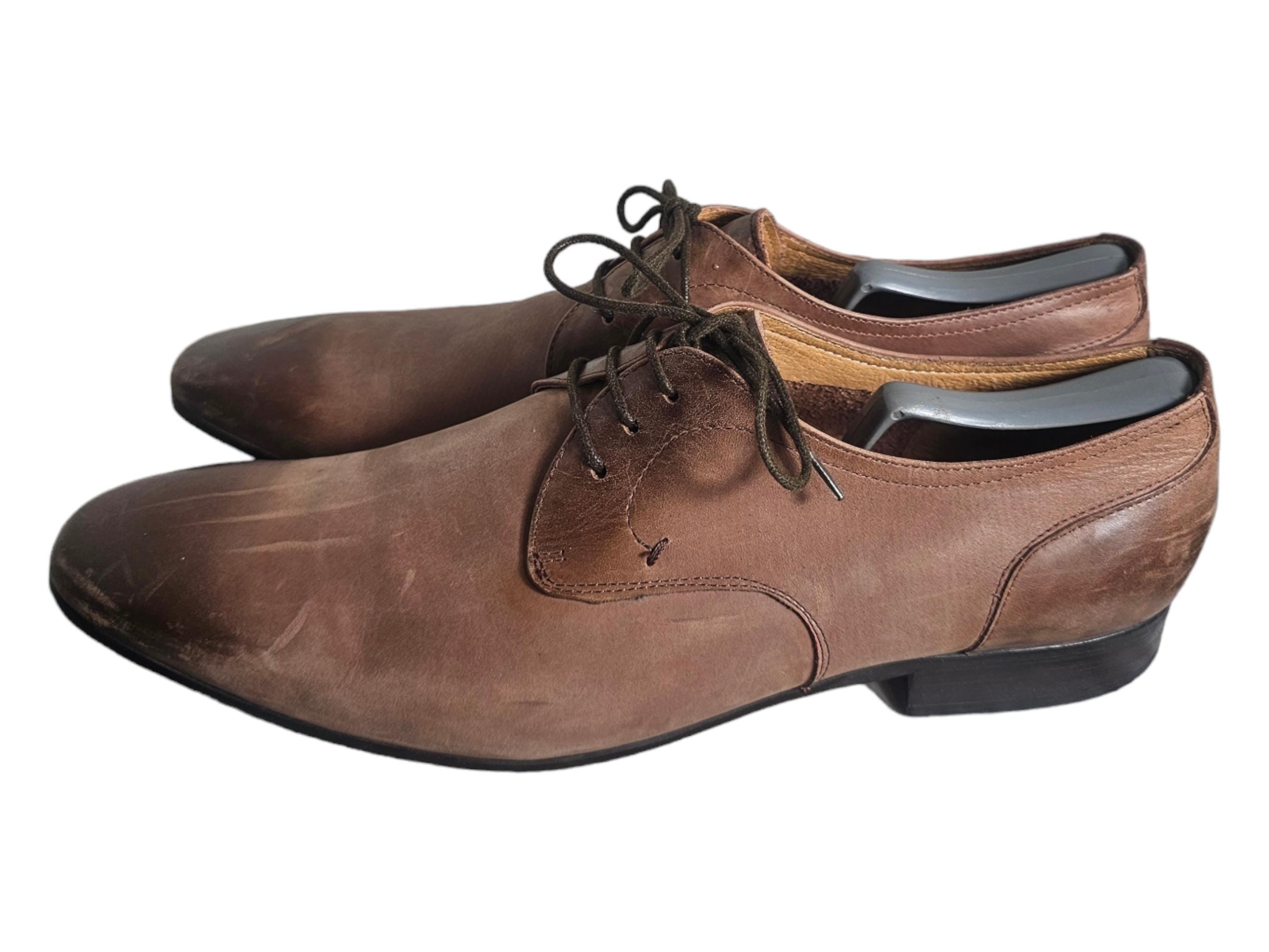 Men Bacco Bucci Mocha Brown Genuine Leather Dress Shoes Size 13 D Men Bacco Bucci Mocha Brown Genuine Leather Dress Shoes Size  main image 4