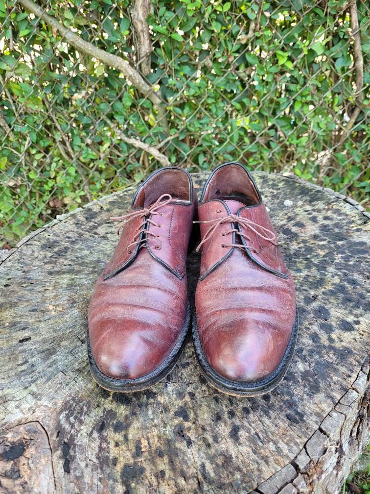 Vintage ET Wright Oxford Shoes: Men display picture 3