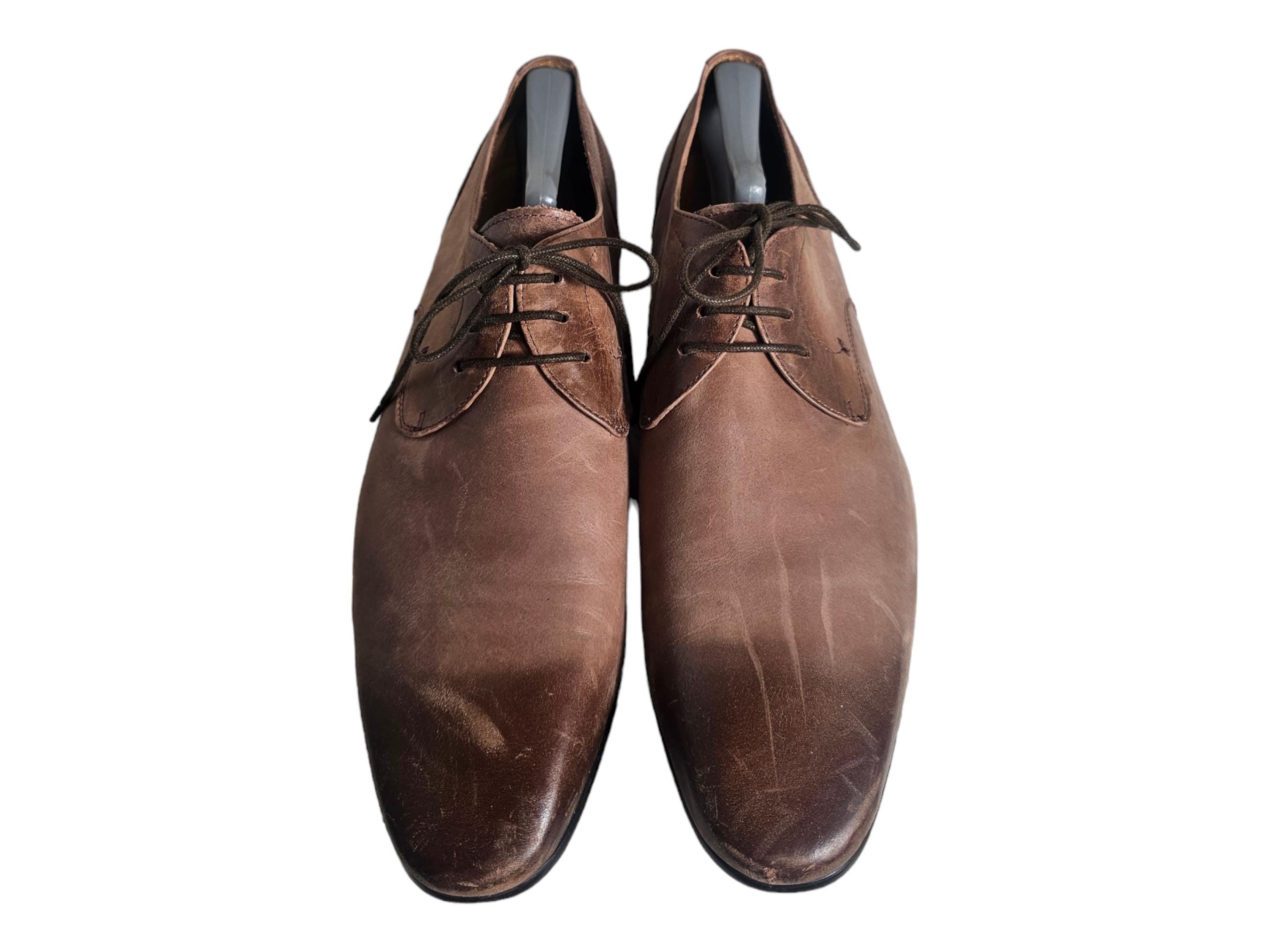 Men Bacco Bucci Mocha Brown Genuine Leather Dress Shoes Size 13 D Men Bacco Bucci Mocha Brown Genuine Leather Dress Shoes Size  main image 3