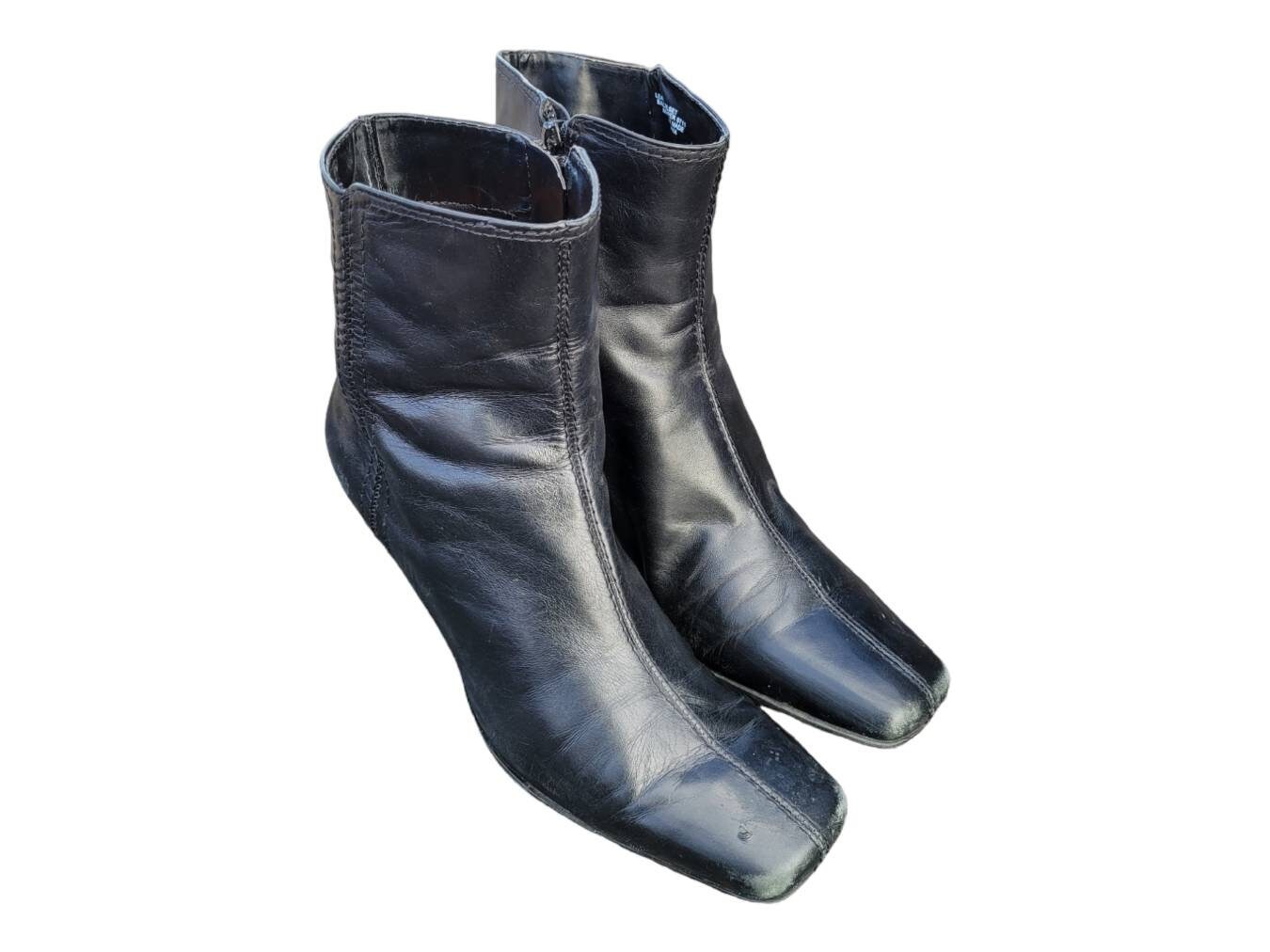 柔らかい Ameri VINTAGE SQUARE TOE SIDE GORE BOOTS - 通販 - www