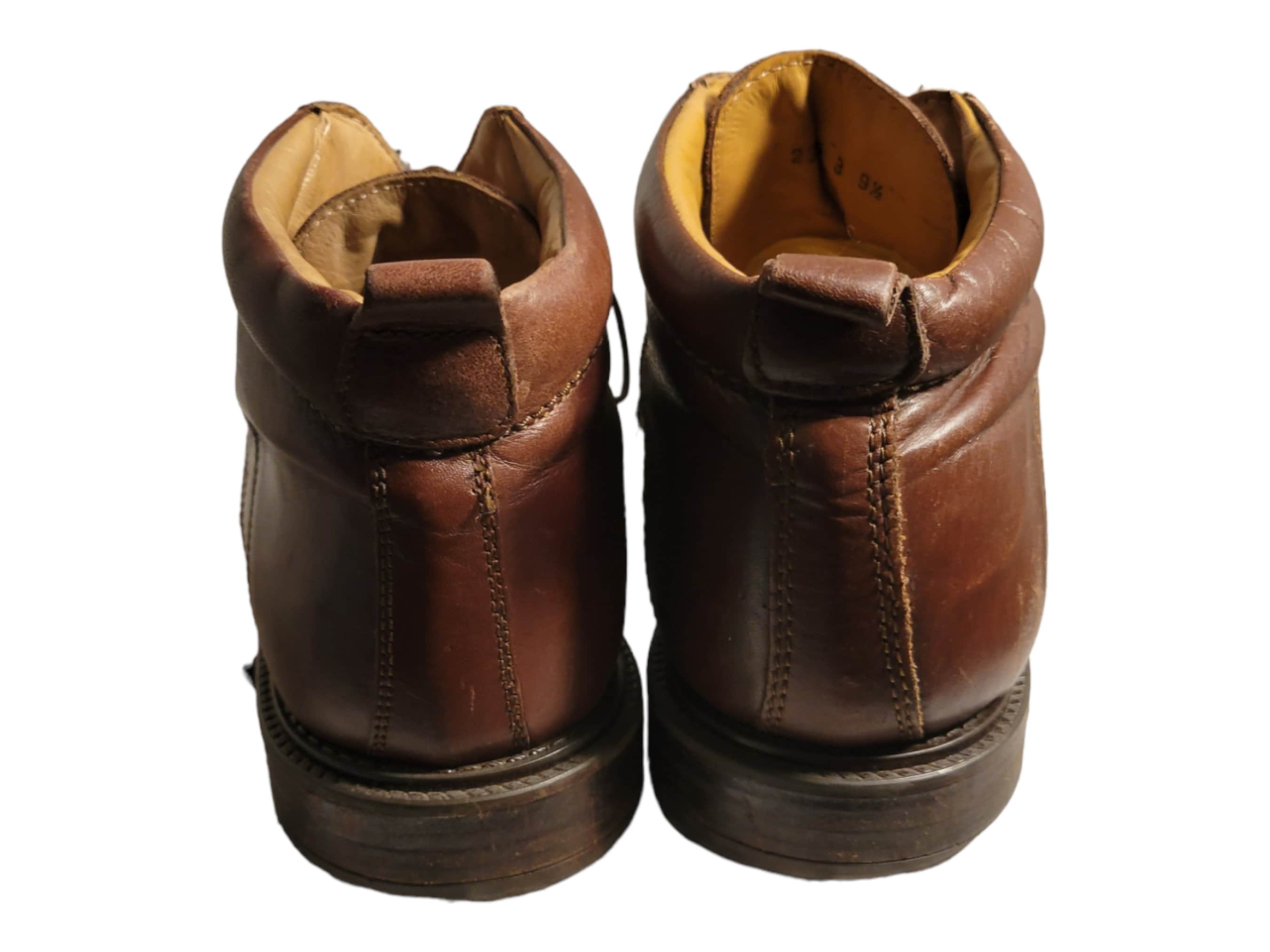 EASE by Florsheim Mens Leather Brown Chukka Boots Italy  display picture 3