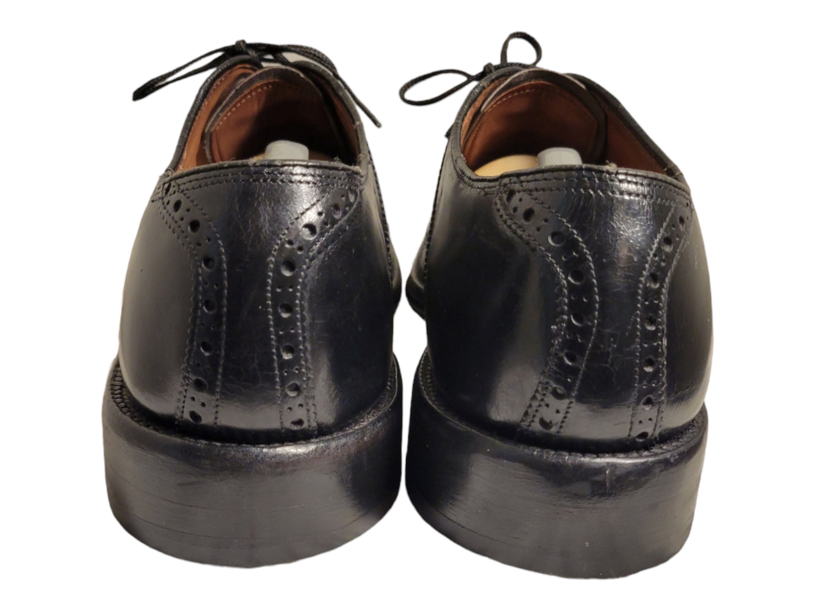 Vintage NETTLETON Black Calf Saddle Oxford, Circa 1980: (US  display picture 3