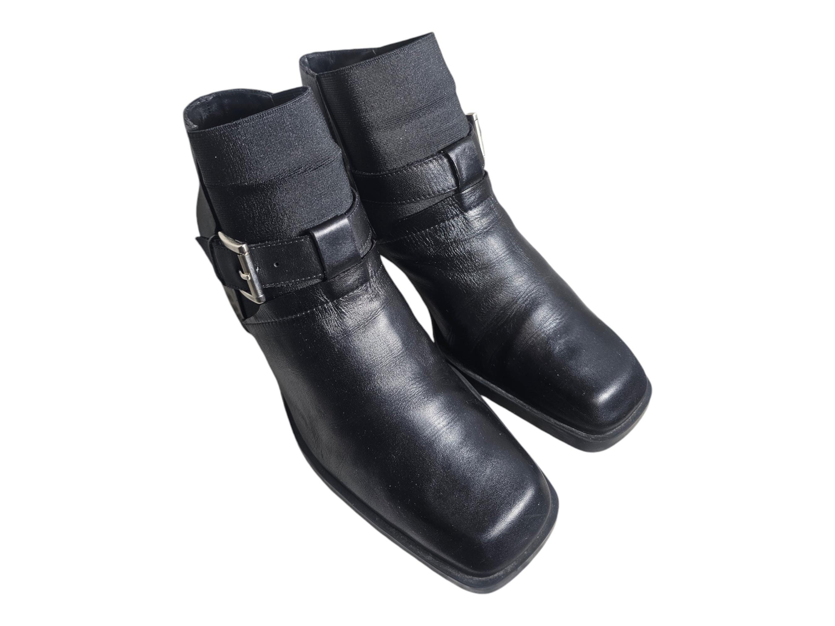 Bottines En Cuir Nine West Talon 11 Cm - Taille 9 US (41 FR), Marron, Neuves Sans Boîte