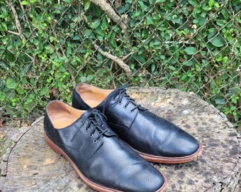 Warfield And Grand Herrenschuhe Größe 13/Herren schwarze Oxford-Schuhe/Herren-Kleiderschuhe/Krawatte