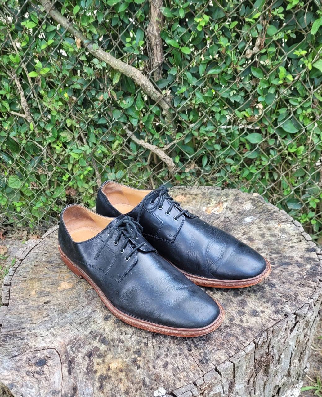 Warfield And Grand‎ Men\'s Size 9 Rounded Toe Leather Sole Oxfords Shoes Brown Men main image 3