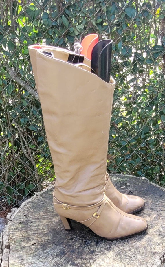 Vintage Knee High Boots By Joyce California/Genui… - image 9