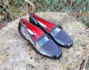 Vito Rufolo Mens Black Patent Leather Shoes Size 8 - Etsy
