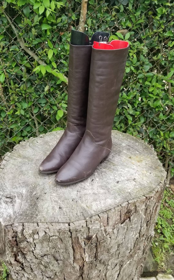 Sz 7 Vintage Riding Boots  By Naturalizer/Genuine 