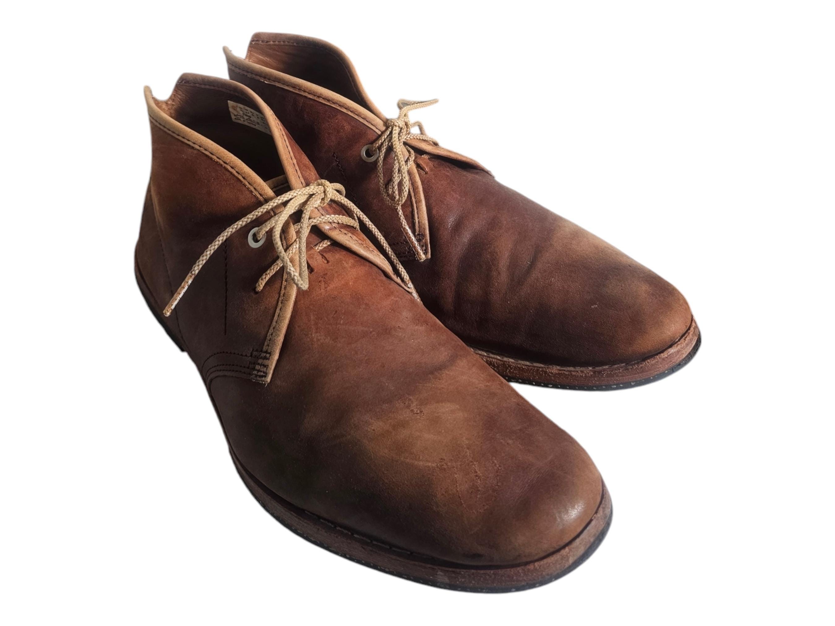 Timberland Mens Wodehouse Brown Distressed Leather Chukka Boots Shoes Sz 9.5 Timberland Timberland Wodehouse Chukka Boot US 9 Mens | Grailed main image 3