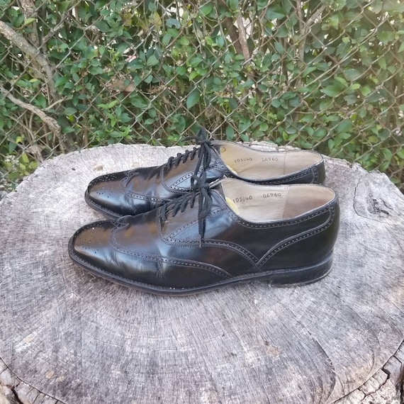 Size 10 Vintage Wingtip Shoes  By Michael Reed/Ge… - image 7