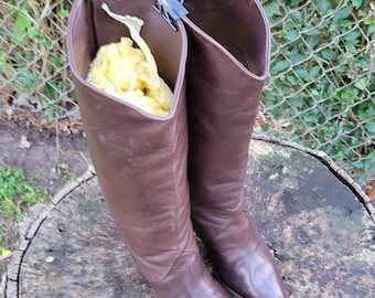 mid calf leather dress boots