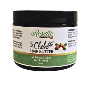 Chebe Hair Butter with Shea Butter, Mango Butter and authentic Chebe Powder from Chad.