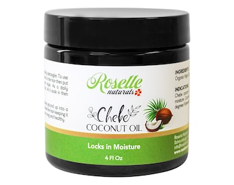 Chebe Coconut Oil: Authentic Chebe Powder, Hair Moisturizer (4oz)