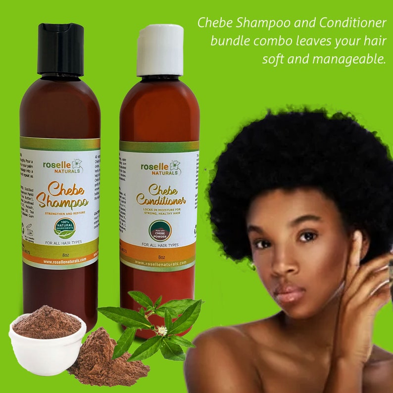 Chebe Shampoo and Conditioner. Made With African Chebe Powder - Etsy