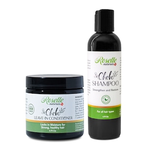 Chebe Super Moisturizing Shampoo and Conditioner Combo Pack. All natural Chebe Shampoo and Chebe Leave-in Conditioner Value Pack 4oz.