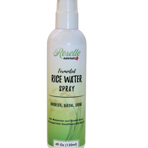 Fermented Rice Water Spray Hair Growth Formula Scalp and Hair Conditioner