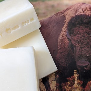 Bison Tallow Soap Bars