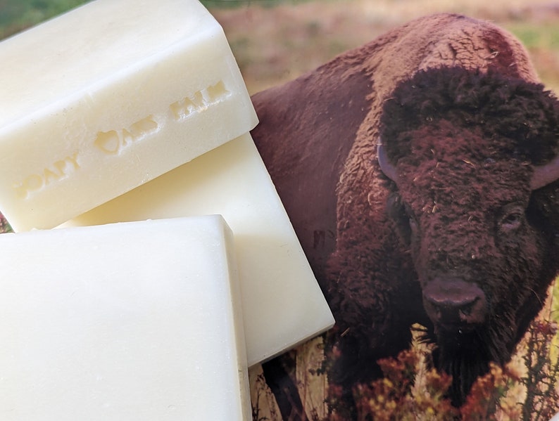 Bison Tallow Soap Bars image 1