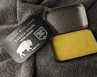 Brazen Bison Solid Cologne W/Essential Oils