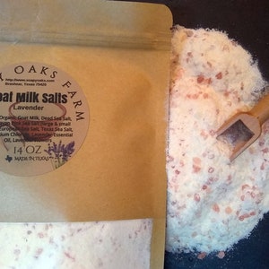 Goat Milk Bath Salts 2#