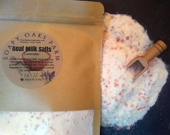 Goat Milk Bath Salts 2#