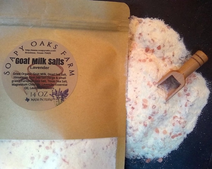 Featured listing image: Goat Milk Bath Salts 2#