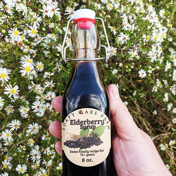 8 oz. Elderberry Syrup