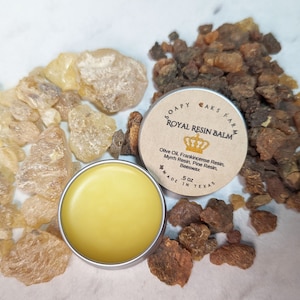 Royal Resin Balm (Frankincense, Myrrh & Pine)