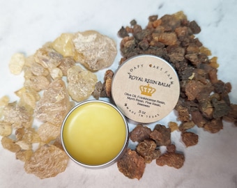 Royal Resin Balm (Frankincense, Myrrh & Pine)