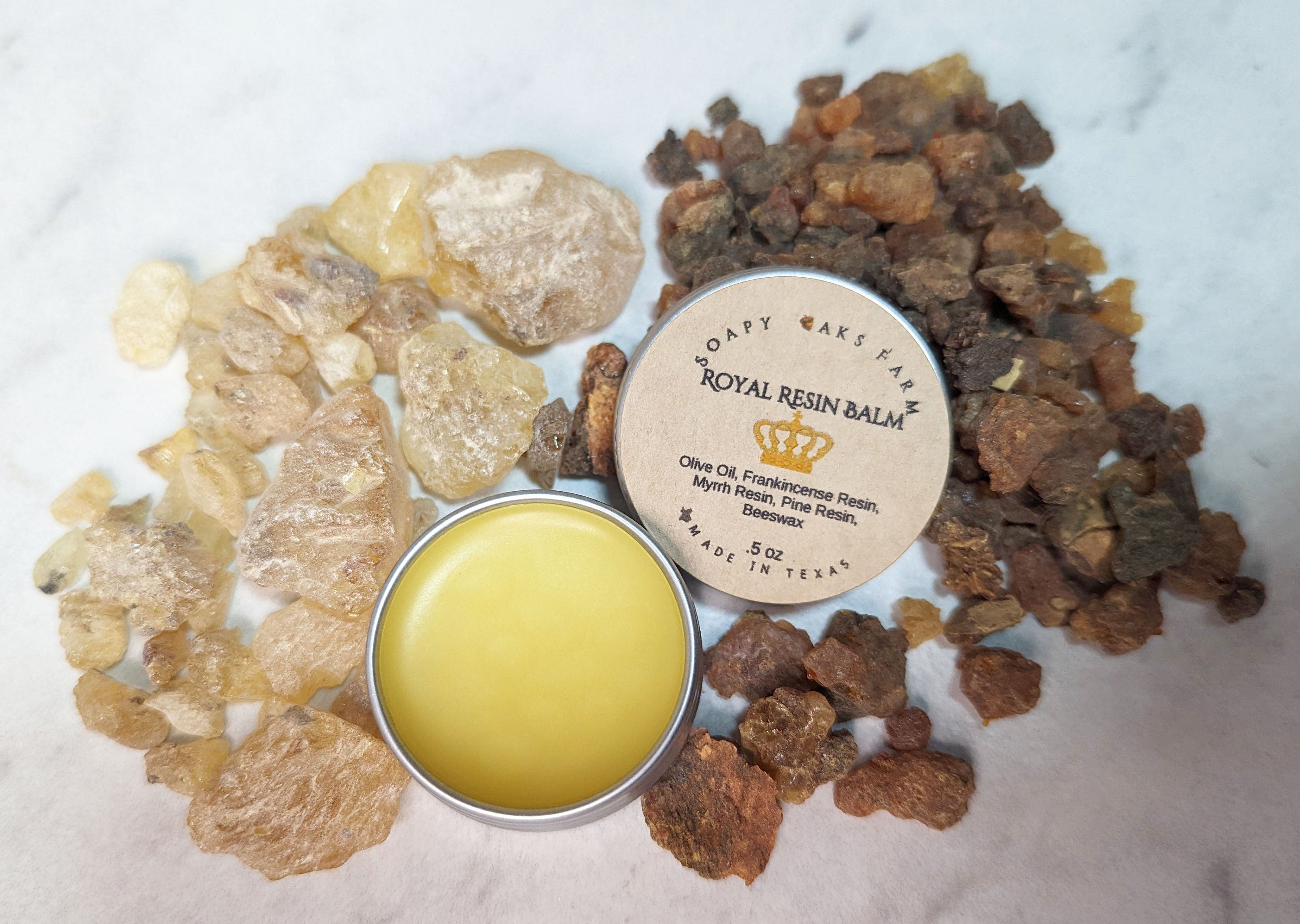 Royal Resin Balm (Frankincense, Myrrh & Pine)