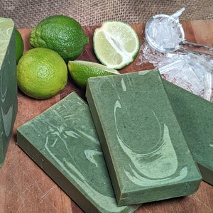 Handmade Lime & Menthol Organic Vegan Soap