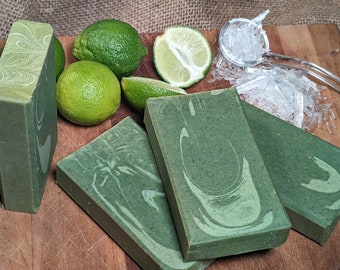 Handmade Lime & Menthol Organic Vegan Soap