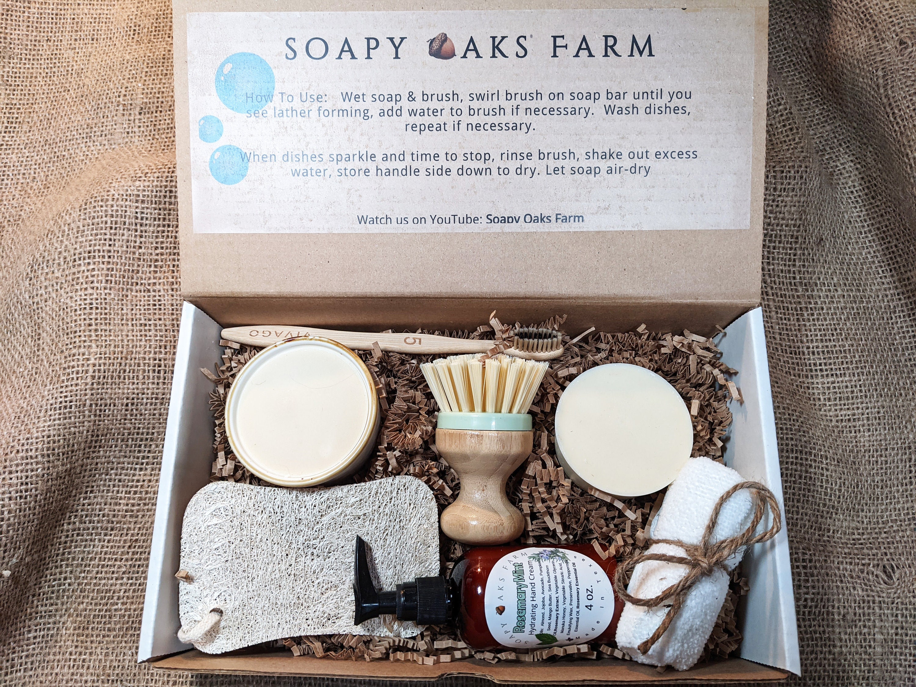 Eco-Friendly Dish Washing Gift Set