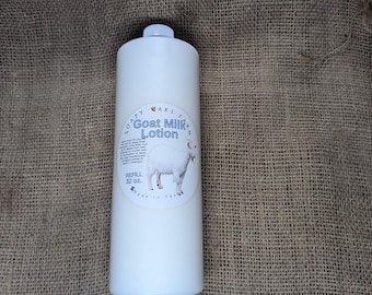 REFILL Size Goat Milk Lotion Skin Softening Cream