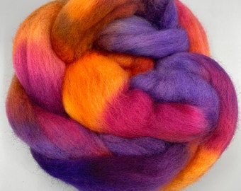 Hand Painted Wool Roving Chime 1.5 oz