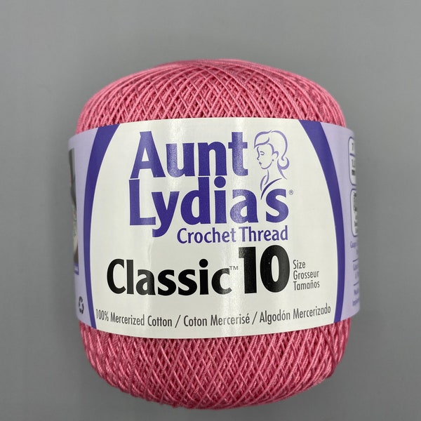 Aunt Lydia’s Crochet Thread Classic 10