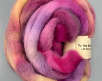 17. The Star Tarot - Hand Painted Merino Roving Chime