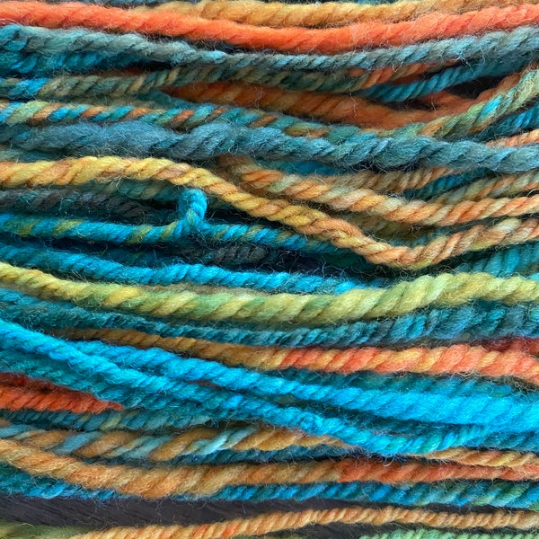 3. The Empress Tarot - Hand Spun 2 Ply Wool Yarn